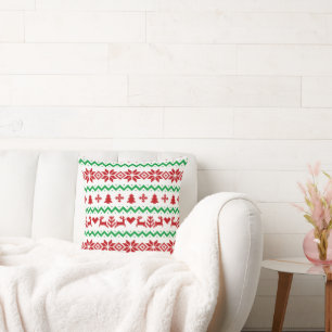 Christmas sweater Pattern Cushion