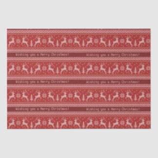 Christmas Sweater Tissue Paper