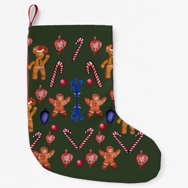 Christmas Sweets & decoration  Stocking (Front)