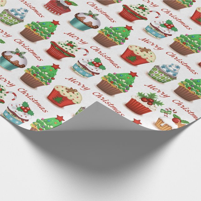Christmas sweets wrapping paper (Corner)