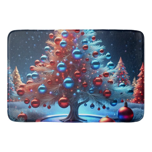 Christmas swimsuit carpet 1 - 002 bath mat (Front)