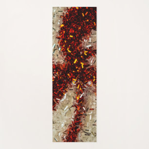 Christmas Swirl Yoga Mat