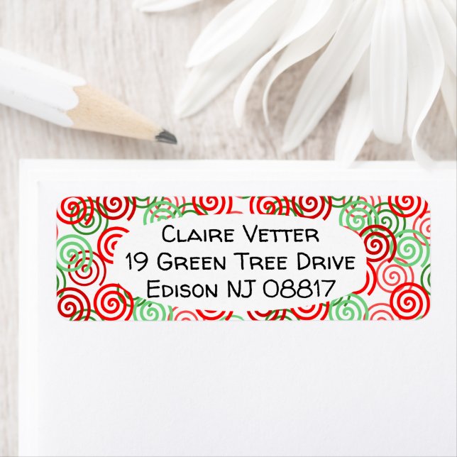 Christmas Swirls  (Insitu)