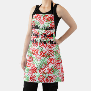 Christmas Swirls  Apron