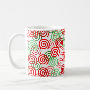 Christmas Swirls Coffee Mug