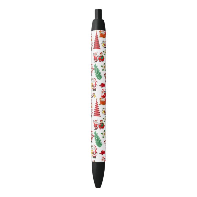 Christmas Symbols  Black Ink Pen (Front Vertical)
