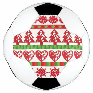 Christmas symbols football