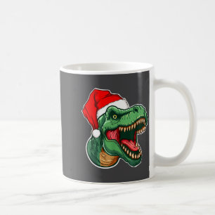 Christmas T-rex Coffee Mug