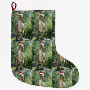 Christmas T-Rex Large Christmas Stocking