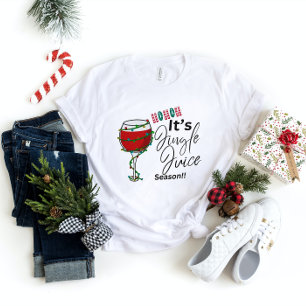 Christmas T-Shirt - Ho Ho Ho It’s Jingle Juice Sea