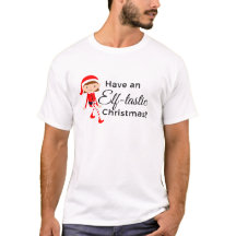 Christmas T-Shirt Mens - Elf-tastic! - single
