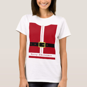 Christmas T-Shirt Santa Claus Belt