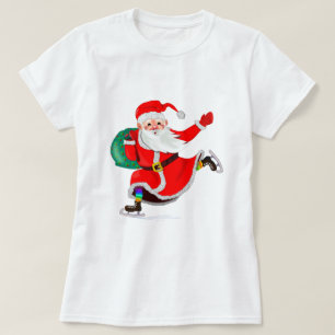 Christmas T-Shirt Santa Claus with Gifts