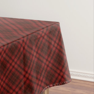 Christmas table cloth Red Plaid 60" x 104"