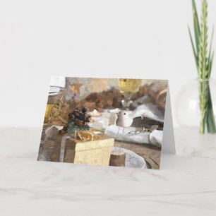Christmas Table Holiday Card