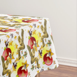 Christmas Tablecloth, Christmas Angel Tablecloth