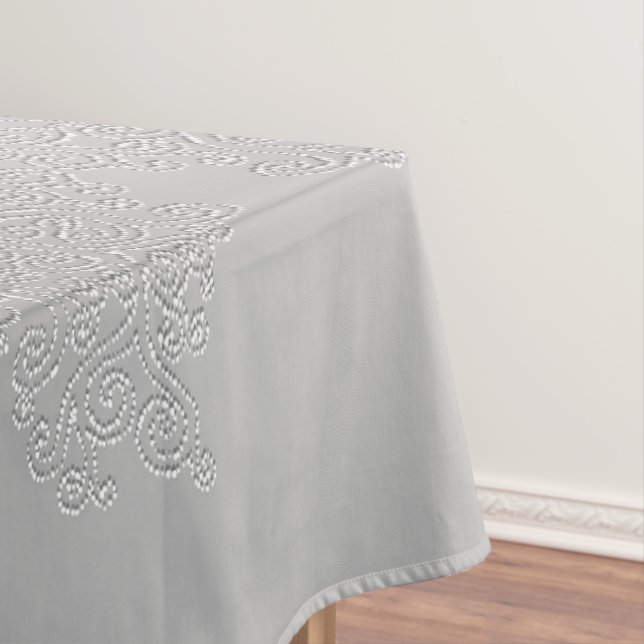 Christmas Tablecloth Jack Frost Holiday Decor (In Situ)