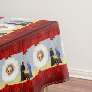 Christmas Tablecloth, Jesus Christ Tablecloth