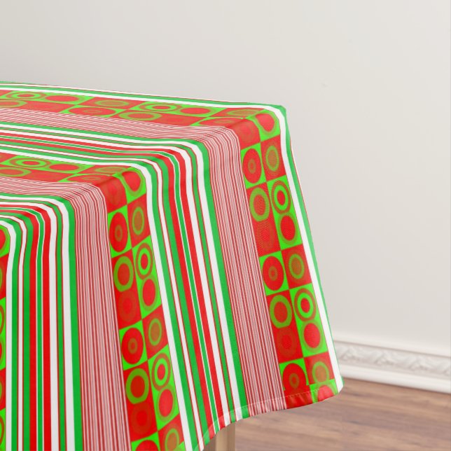 Christmas Tablecloth, Merry Christmas Tablecloth (In Situ)