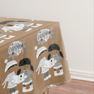 Christmas Tablecloth, Merry Christmas Tablecloth