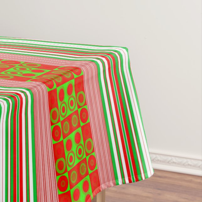 Christmas Tablecloth, Merry Christmas Tablecloth (In Situ)