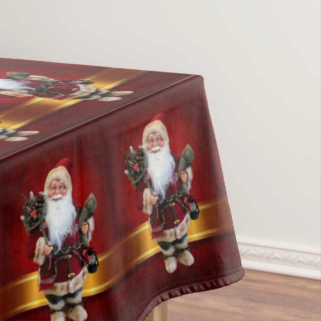 Christmas Tablecloth, Santa Tablecloth (In Situ)