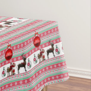 Christmas Tablecloth, Santa Tablecloth