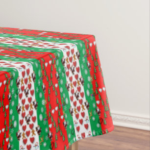 Christmas Tablecloth, Santa Tablecloth