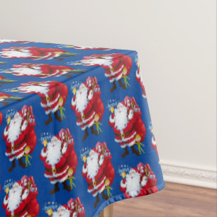 Christmas Tablecloth, Santa Tablecloth