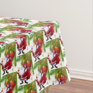 Christmas Tablecloth, Santa Tablecloth