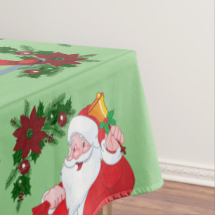 Christmas Tablecloth, Santa Tablecloth