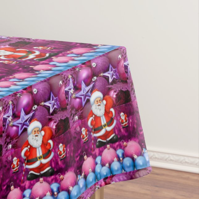 Christmas Tablecloth, Santa Tablecloth (In Situ)