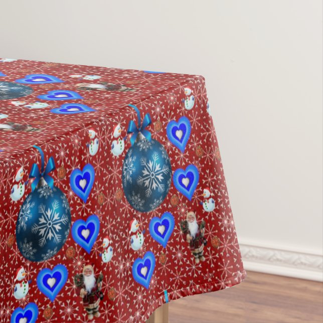 Christmas Tablecloth, Santa Tablecloth (In Situ)