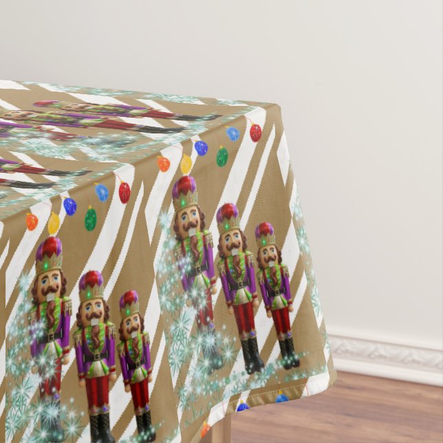 Christmas Tablecloth, Soldier Tablecloth (In Situ)