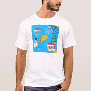 christmas taco emoji T-Shirt