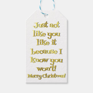 Christmas Tags, Funny Christmas Tags