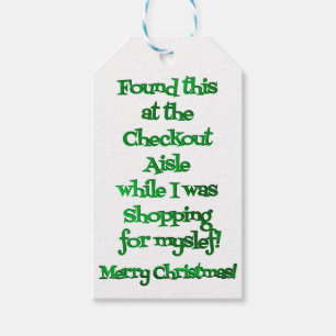 Christmas Tags, Funny Christmas Tags, Gift Tags