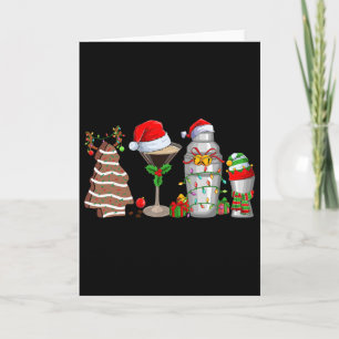 Christmas Tail Espresso Martini Drinking Party Rte Card