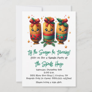 Christmas Tamale Invitation