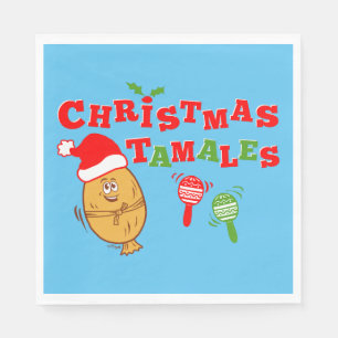 Christmas Tamales Napkin