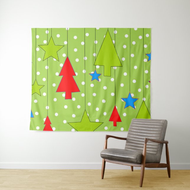 Christmas  tapestry (In Situ (Horizontal))