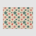 Christmas Tartan and Trees Seamless Tissue Paper<br><div class="desc">Make Memories With Your Family This Christmas</div>