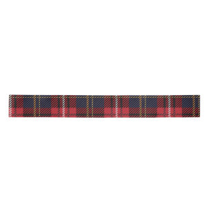 Christmas Tartan Plaid Satin Ribbon