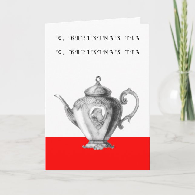 Christmas Tea Invitations (Front)