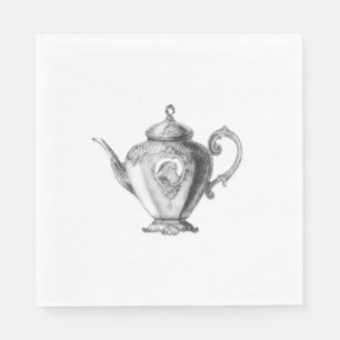 Christmas Tea Party Napkin