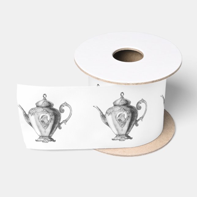 Christmas Tea Satin Ribbon (Spool)