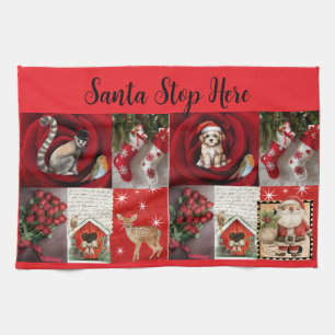 Christmas Tea Towel