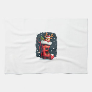 Christmas tea towel