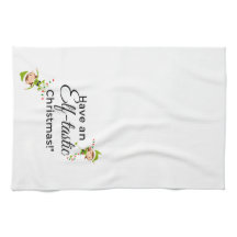 Christmas Tea Towel - Elf Tastic 2