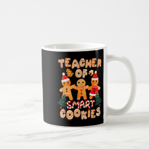 Christmas Teacher Cute Gingerbread Cookies Funny H Coffee Mug